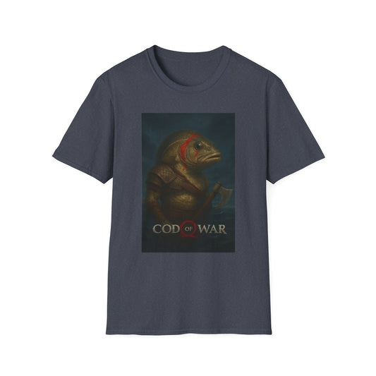 Cod of War Unisex Softstyle T-Shirt | Funny Gamer Tee, Unique Gift for Gamers, Casual Wear, Perfect for Birthdays, and Gaming Events