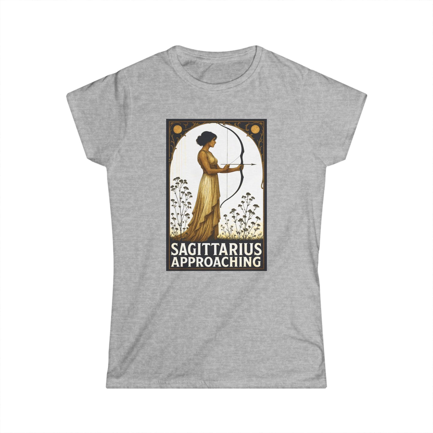 Sagittarius Approaching Women's Tee - Astrology T-Shirt, Horoscope Gift, Zodiac Apparel, Celestial Fashion, Birthday Gift