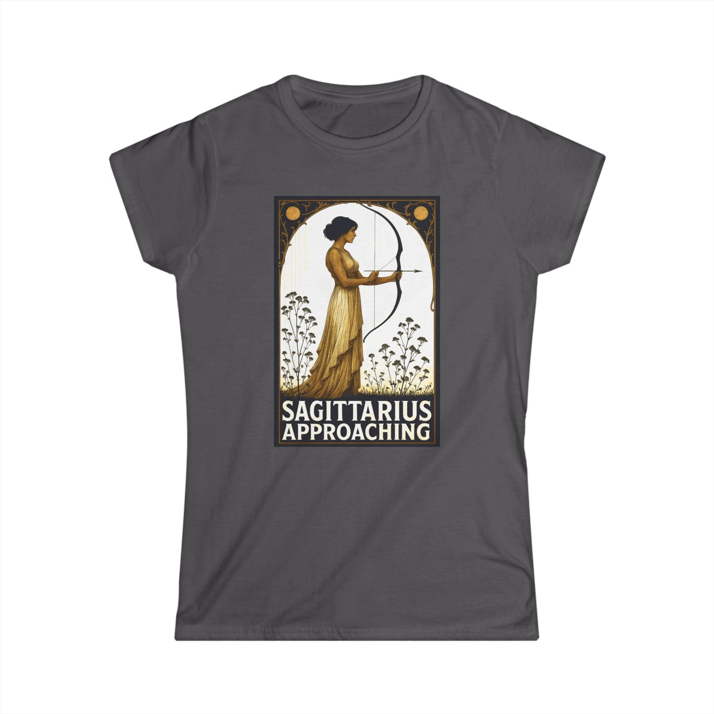 Sagittarius Approaching Women's Tee - Astrology T-Shirt, Horoscope Gift, Zodiac Apparel, Celestial Fashion, Birthday Gift