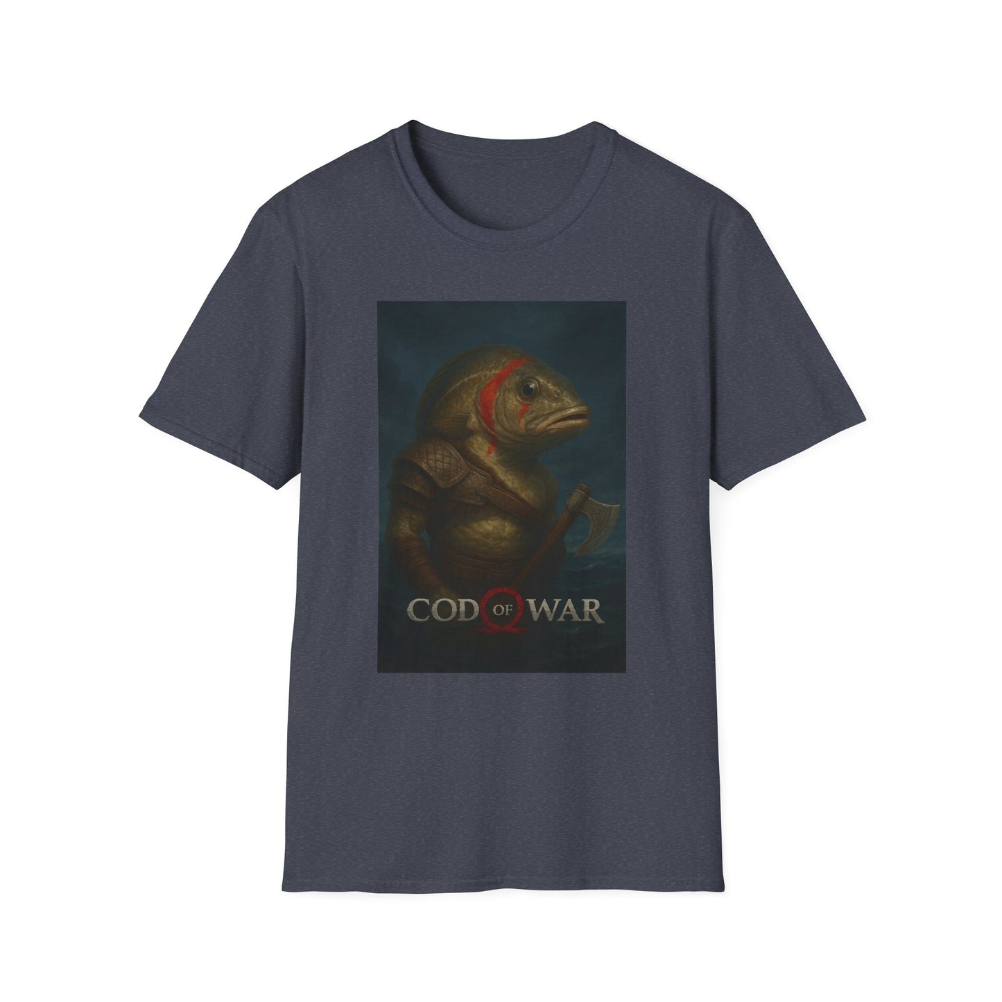 Cod of War Unisex Softstyle T-Shirt | Funny Gamer Tee, Unique Gift for Gamers, Casual Wear, Perfect for Birthdays, and Gaming Events