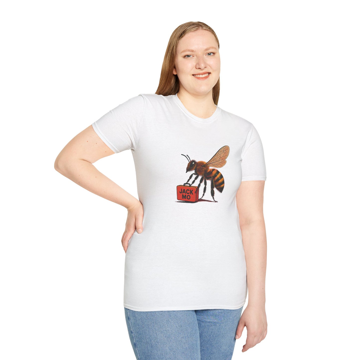 Jack Mo Unisex T-Shirt | Perfect for Nature Lovers, Gift for Beekeepers, Casual Wear, Eco-Friendly Fashion, Summer Wardrobe