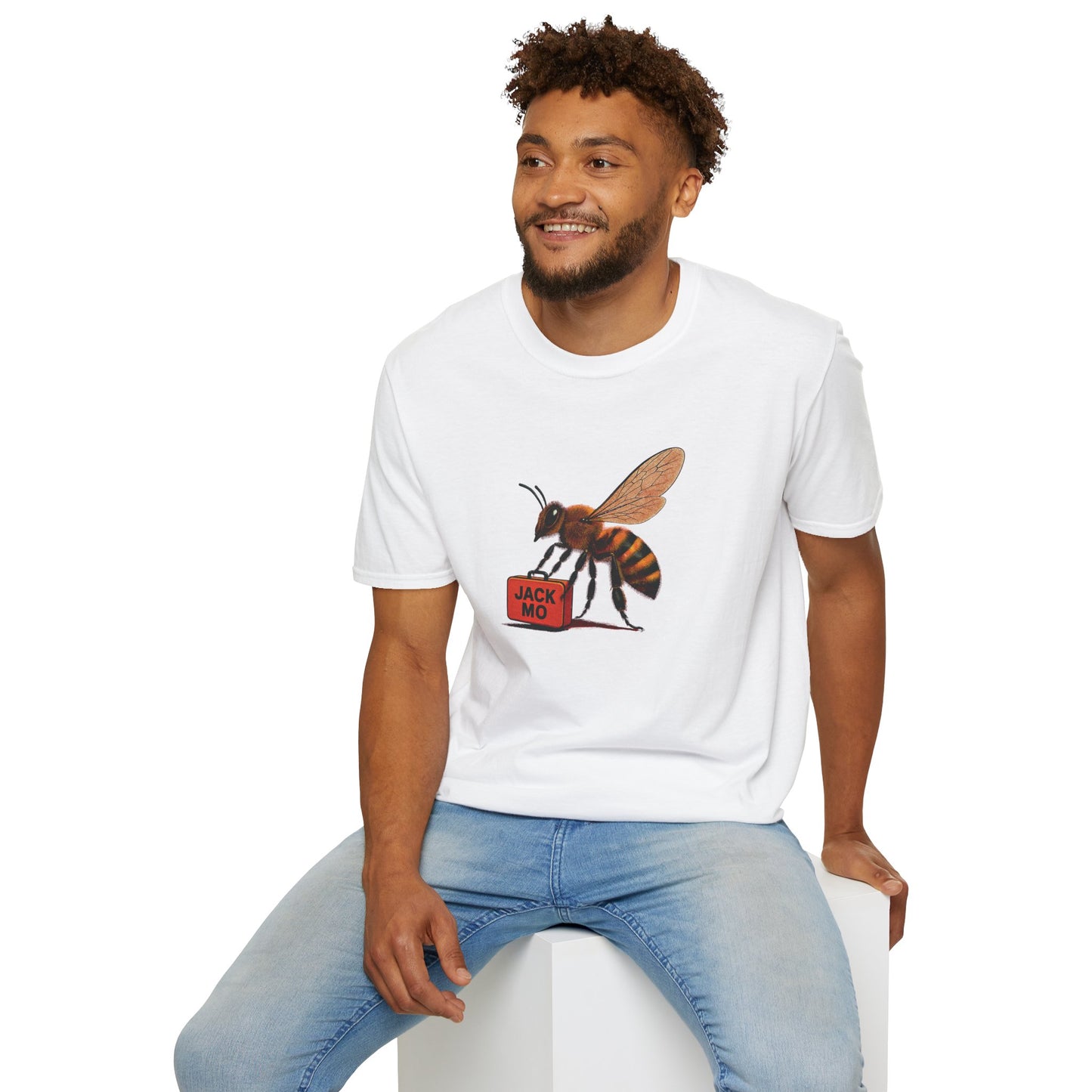 Jack Mo Unisex T-Shirt | Perfect for Nature Lovers, Gift for Beekeepers, Casual Wear, Eco-Friendly Fashion, Summer Wardrobe