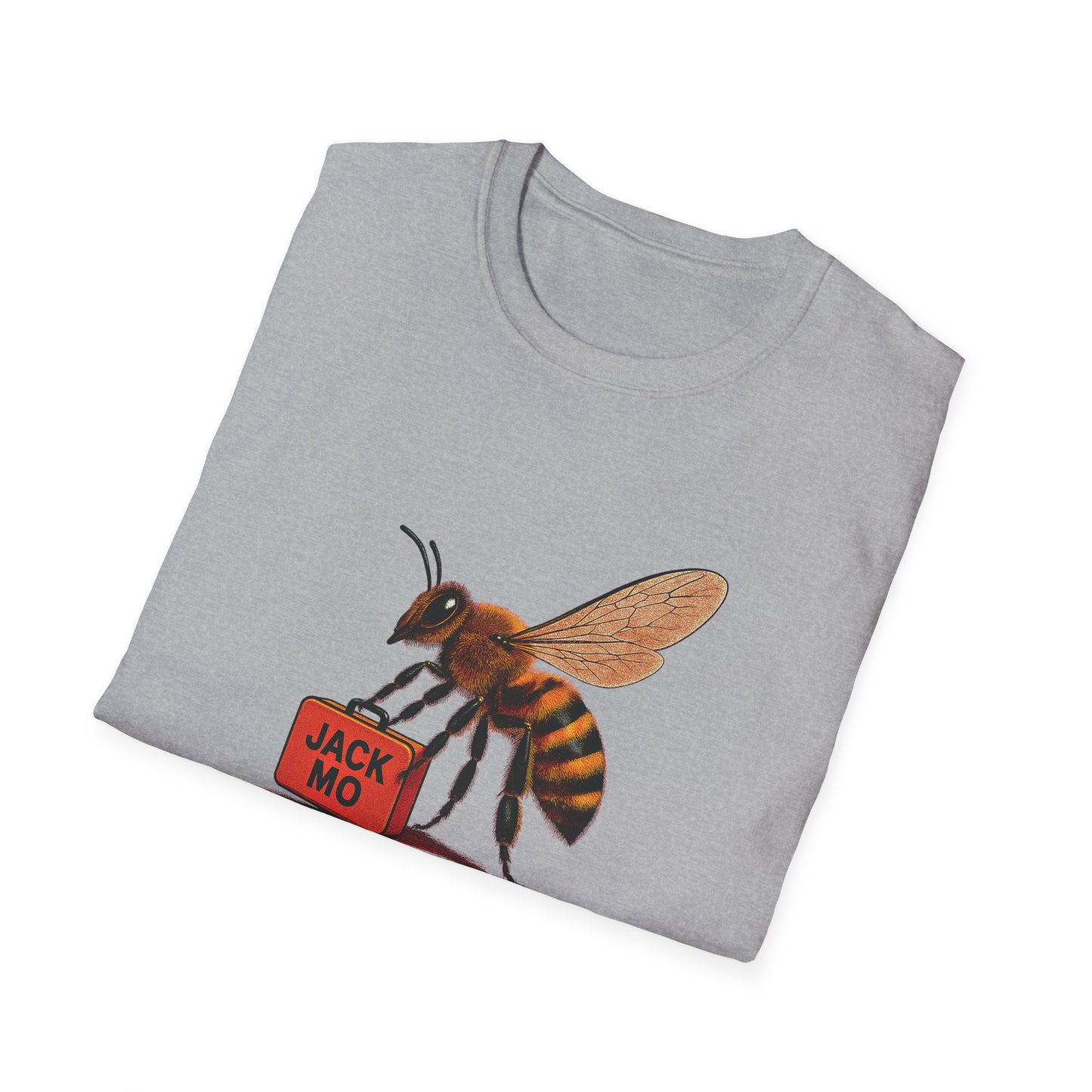 Jack Mo Unisex T-Shirt | Perfect for Nature Lovers, Gift for Beekeepers, Casual Wear, Eco-Friendly Fashion, Summer Wardrobe