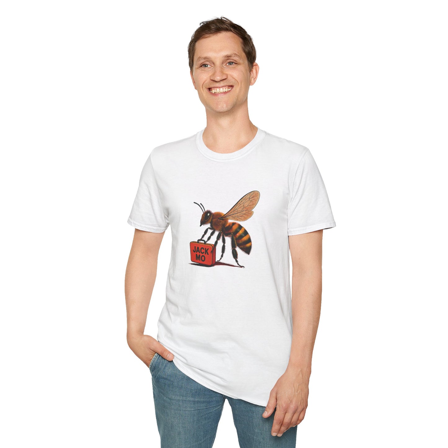 Jack Mo Unisex T-Shirt | Perfect for Nature Lovers, Gift for Beekeepers, Casual Wear, Eco-Friendly Fashion, Summer Wardrobe
